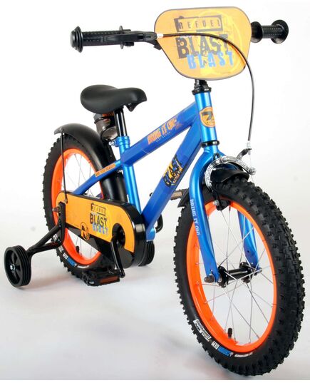 NERF Kinderfiets - Jongens - 16 inch - Satin Blue