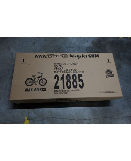 Volare Miracle Cruiser Kinderfiets - Jongens - 18 inch - Mat Zwart - Prime Collection