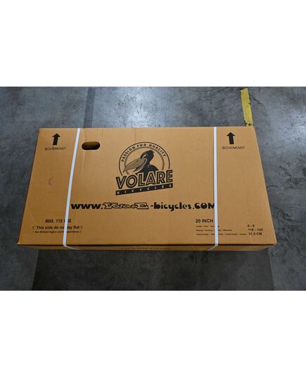 Volare Rocky Kinderfiets - 20 inch - Grijs Oranje - 6 speed - Prime Collection