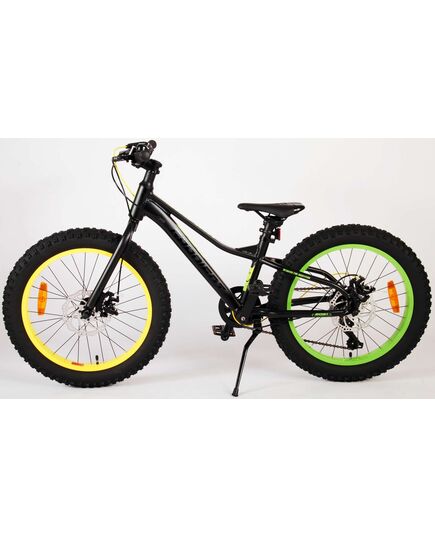Volare Gradient Kinderfiets – Jongens – 20 inch – Zwart Geel Groen – 6 speed – Prime Collection