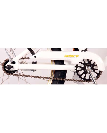 Volare Miracle Cruiser Kinderfiets - Meisjes - 18 inch - Wit - Prime Collection
