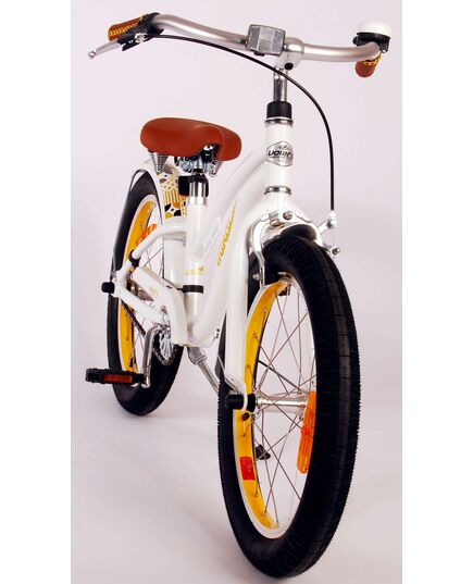 Volare Miracle Cruiser Kinderfiets - Meisjes - 18 inch - Wit - Prime Collection
