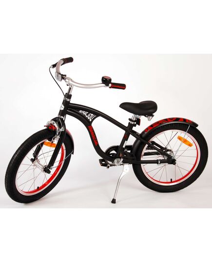Volare Miracle Cruiser Kinderfiets - Jongens - 18 inch - Mat Zwart - Prime Collection