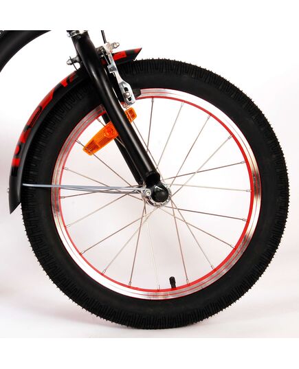 Volare Miracle Cruiser Kinderfiets - Jongens - 18 inch - Mat Zwart - Prime Collection