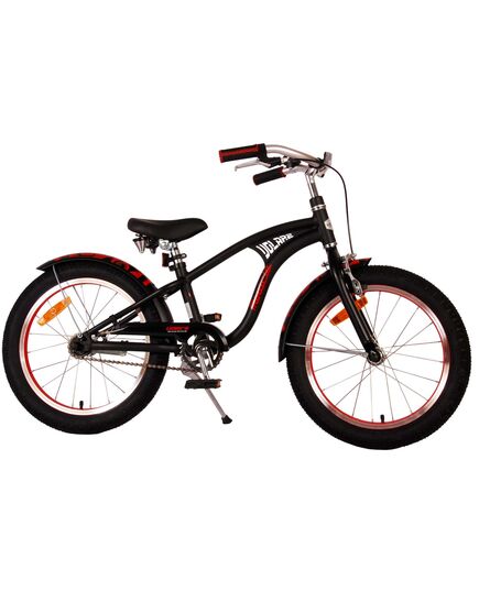 Volare Miracle Cruiser Kinderfiets - Jongens - 18 inch - Mat Zwart - Prime Collection