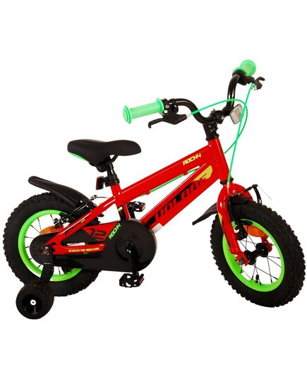 Volare Rocky Kinderfiets - Jongens - 12 inch - Rood