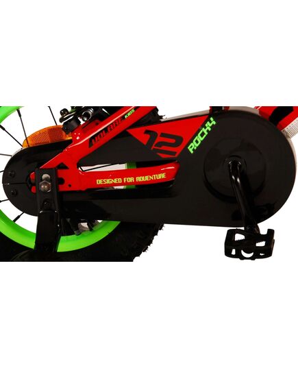 Volare Rocky Kinderfiets - Jongens - 12 inch - Rood
