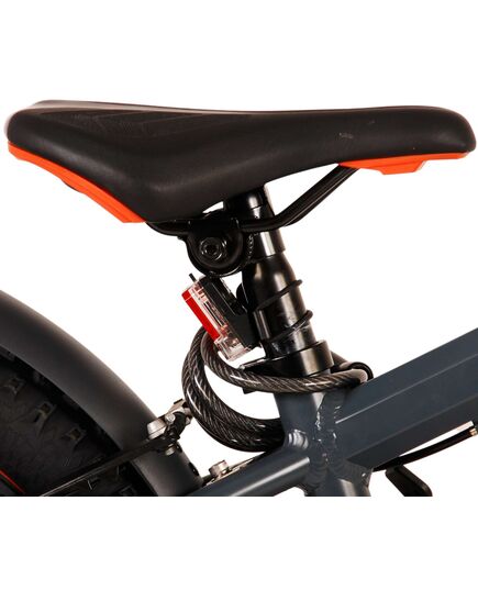 Volare Rocky Kinderfiets - 20 inch - Grijs Oranje - 6 speed - Prime Collection