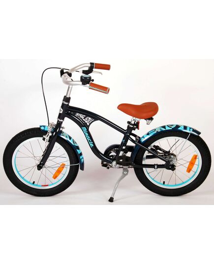 Volare Miracle Cruiser Kinderfiets - Jongens - 16 inch - Mat Blauw - Prime Collection