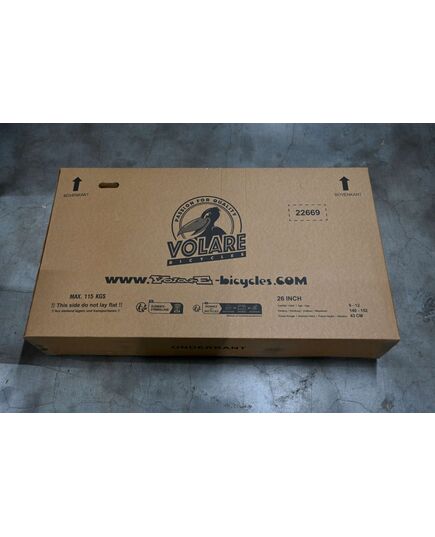 Volare Gradient Kinderfiets – Jongens – 26 inch – Zwart Geel Groen – 7 speed – Prime Collection