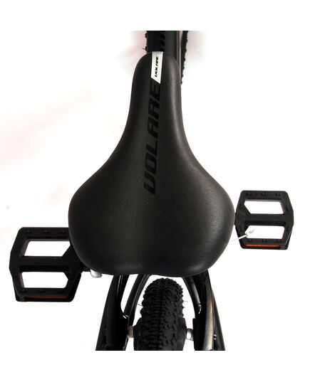 Volare Dynamic Kinderfiets - Jongens - 20 inch - Mat Zwart - 2 Handremmen - 7 Versnellingen - Prime Collection