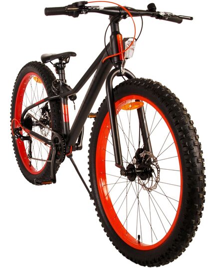 Volare Gradient Kinderfiets – Jongens – 26 inch – Zwart Oranje – 7 speed – Prime Collection
