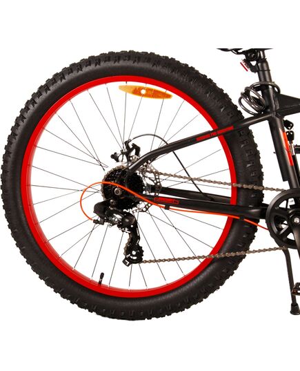 Volare Gradient Kinderfiets – Jongens – 26 inch – Zwart Oranje – 7 speed – Prime Collection