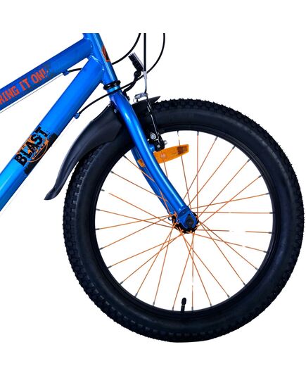 NERF Kinderfiets - Jongens - 20 inch - Satin Blue