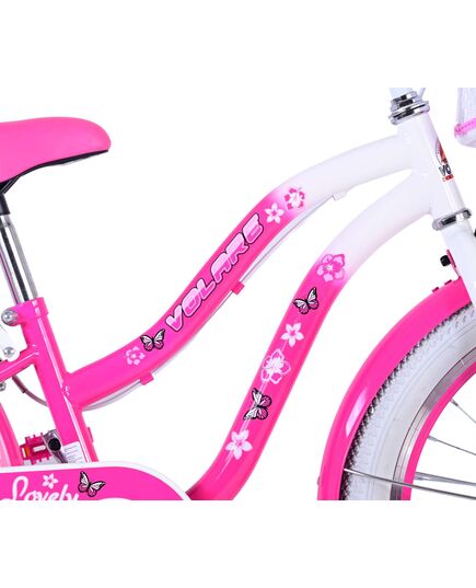 Volare Lovely Kinderfiets - Meisjes - 20 inch - Roze - Twee handremmen