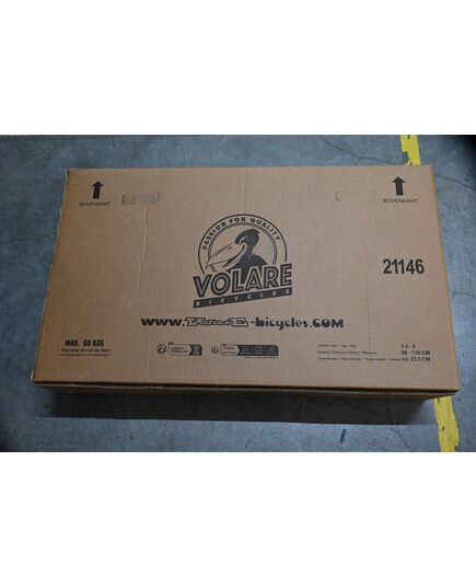 Volare Excellent Kinderfiets - Meisjes - 14 inch - Zwart
