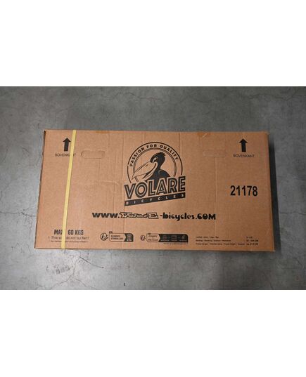 Volare Thombike Kinderfiets - Jongens - 12 inch - Zwart Oranje