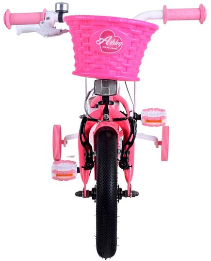 Volare Ashley Kinderfiets - Meisjes - 12 inch - Rood/Roze
