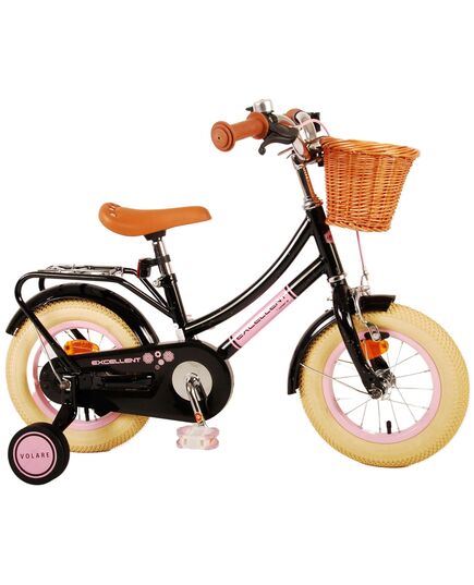 Volare Excellent Kinderfiets - Meisjes - 12 inch - Zwart