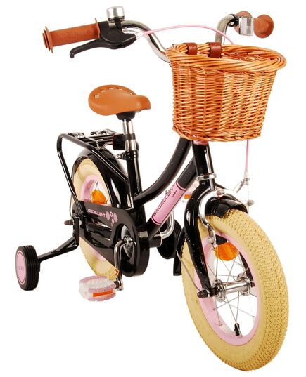 Volare Excellent Kinderfiets - Meisjes - 12 inch - Zwart