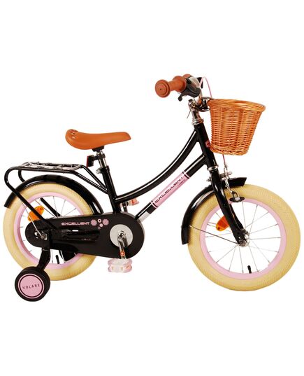 Volare Excellent Kinderfiets - Meisjes - 14 inch - Zwart