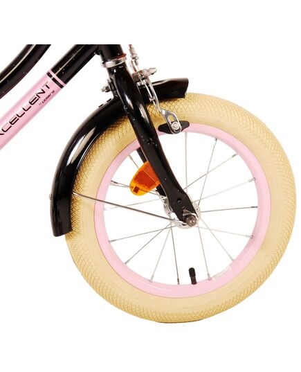 Volare Excellent Kinderfiets - Meisjes - 14 inch - Zwart