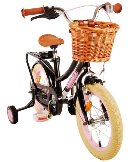 Volare Excellent Kinderfiets - Meisjes - 14 inch - Zwart