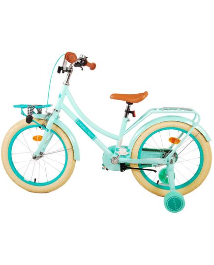 Volare Excellent Kinderfiets - Meisjes - 18 inch - Groen - 95% afgemonteerd