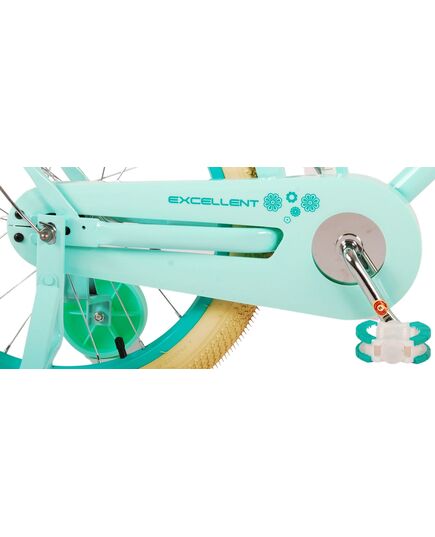 Volare Excellent Kinderfiets - Meisjes - 18 inch - Groen - 95% afgemonteerd