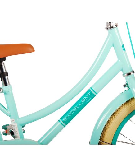 Volare Excellent Kinderfiets - Meisjes - 18 inch - Groen - 95% afgemonteerd