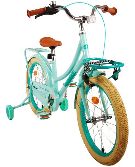 Volare Excellent Kinderfiets - Meisjes - 18 inch - Groen - 95% afgemonteerd