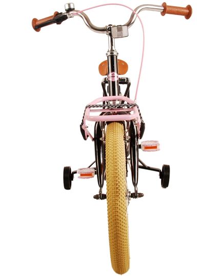 Volare Excellent Kinderfiets - Meisjes -18 inch - Zwart - 95% afgemonteerd