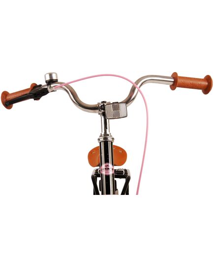 Volare Excellent Kinderfiets - Meisjes -18 inch - Zwart - 95% afgemonteerd