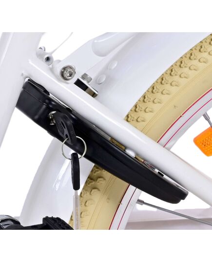 Volare Excellent Kinderfiets - Meisjes - 20 inch - Wit