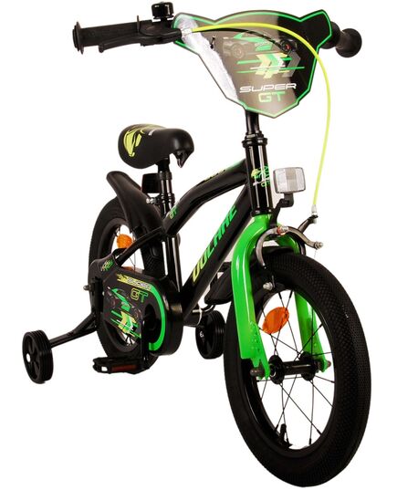 Volare Super GT børnecykel - drenge - 14 tommer - Grøn
