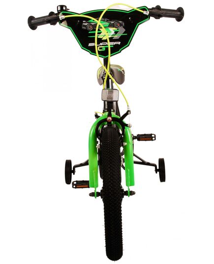 Volare Super GT Kinderfiets - Jongens - 16 inch - Groen - Twee handremmen