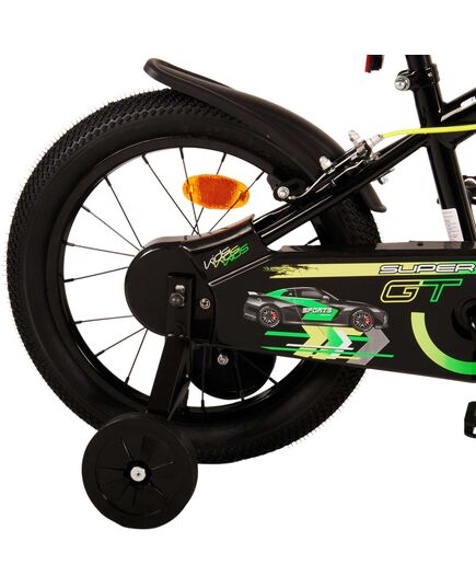 Volare Super GT Kinderfiets - Jongens - 16 inch - Groen - Twee handremmen