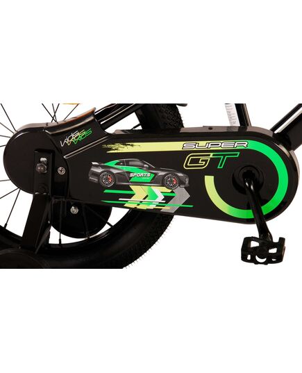 Volare Super GT Kinderfiets - Jongens - 16 inch - Groen - Twee handremmen