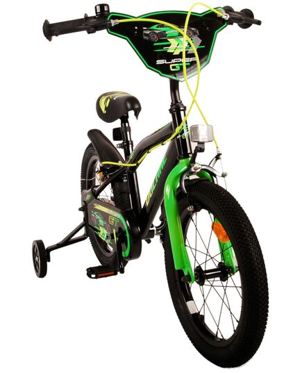Volare Super GT Kinderfiets - Jongens - 16 inch - Groen - Twee handremmen