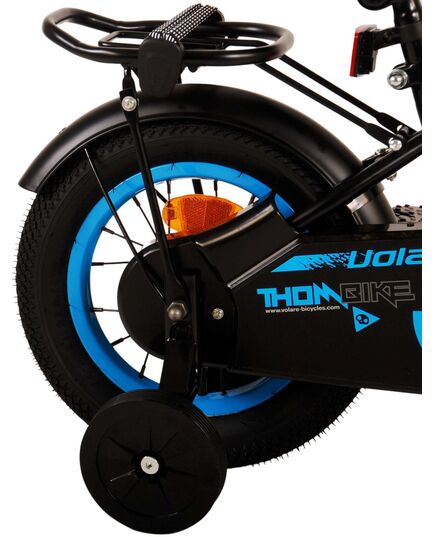Volare Thombike Kinderfiets - Jongens - 12 inch - Zwart Blauw