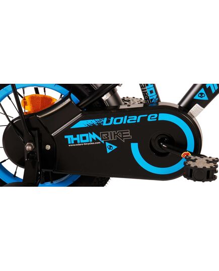 Volare Thombike Kinderfiets - Jongens - 12 inch - Zwart Blauw