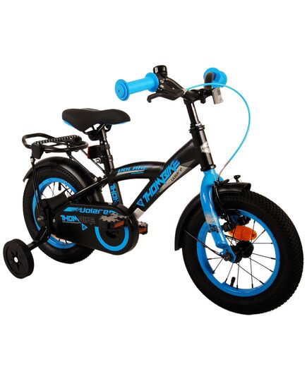 Volare Thombike Kinderfiets - Jongens - 12 inch - Zwart Blauw