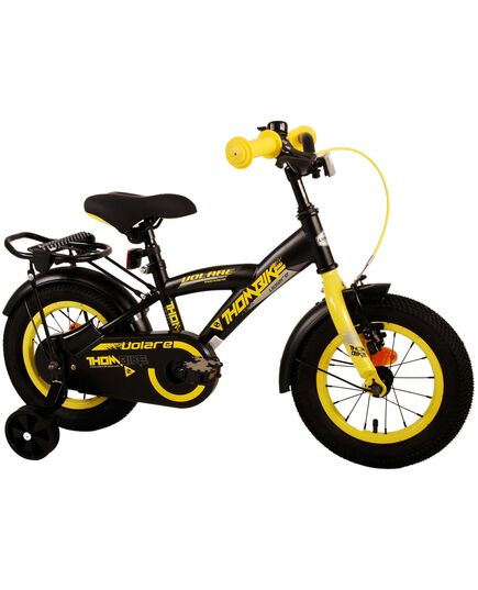 Volare Thombike Kinderfiets - Jongens - 12 inch - Zwart Geel