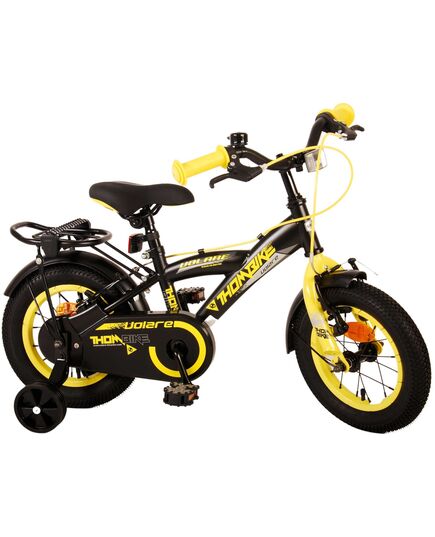 Volare Thombike Kinderfiets - Jongens - 12 inch - Zwart Geel