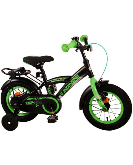 Volare Thombike Kinderfiets - Jongens - 12 inch - Zwart Groen