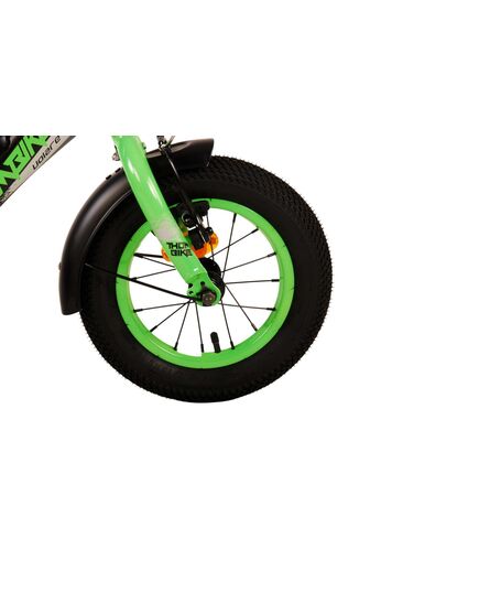 Volare Thombike Kinderfiets - Jongens - 12 inch - Zwart Groen