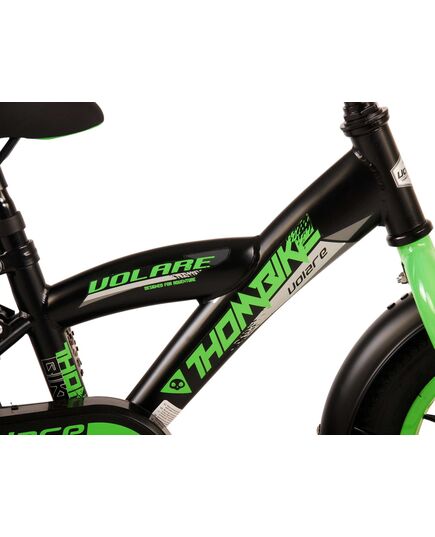 Volare Thombike Kinderfiets - Jongens - 12 inch - Zwart Groen