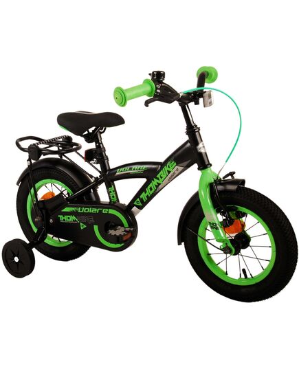 Volare Thombike Kinderfiets - Jongens - 12 inch - Zwart Groen