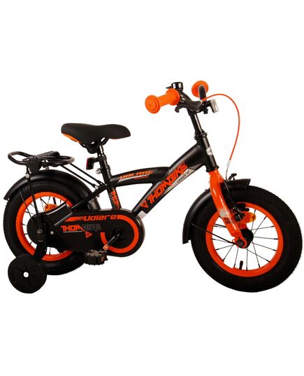 Volare Thombike Kinderfiets - Jongens - 12 inch - Zwart Oranje