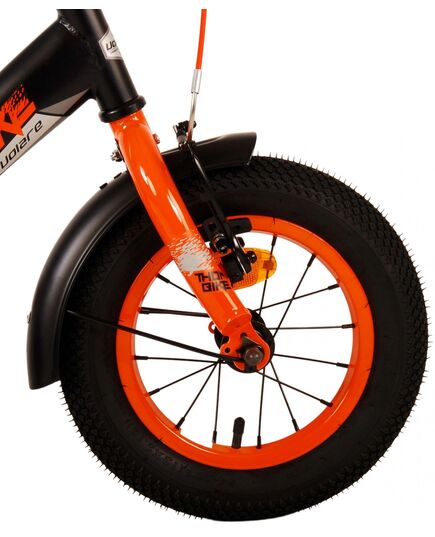 Volare Thombike Kinderfiets - Jongens - 12 inch - Zwart Oranje